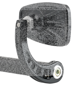 JM Bar-End Mirror Cafe Stem C Black (ES)