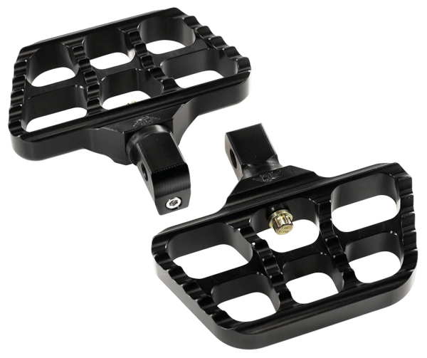 JM DR Floorboards Serr. Blk Scout15-Up (ES)
