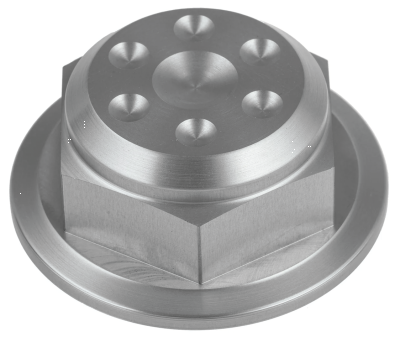 JM Steering Stem Nut Silver Indian 14-Up (ES)