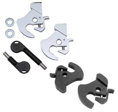 Black rotary latch kit (ES)