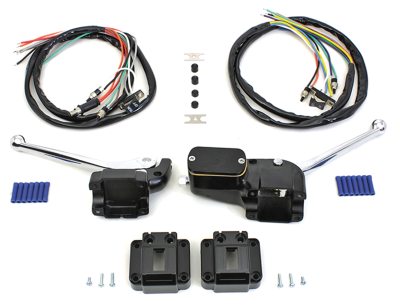 Black handlebar contrls w/switches 72-81 (ES)