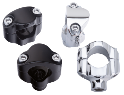 Chrome 1.5" High risers for 1.25" bars (ES)