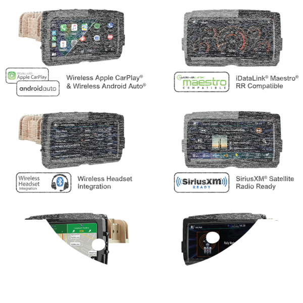 8.3" Headunit CarPlay/Android FLH/T14-Up (ES)