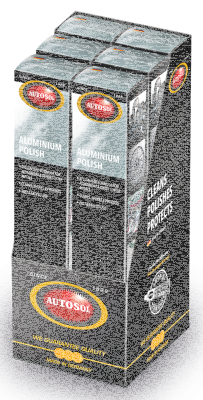 6pck Autosol Aluminum Polish 75ml (ES)