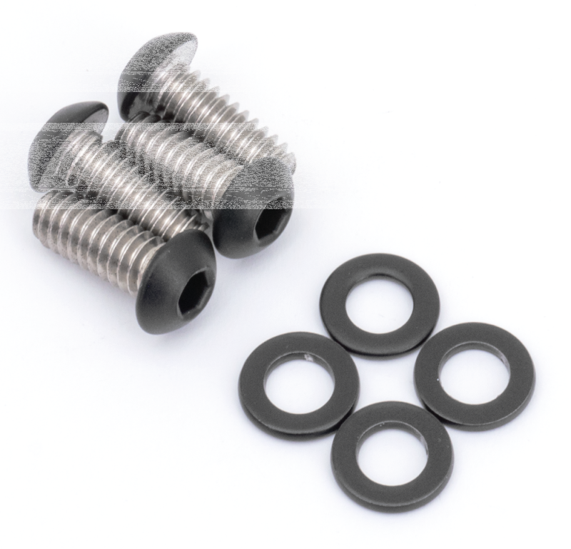 FR Fender Bolts Matt Blk FXLRS18-Up (ES)