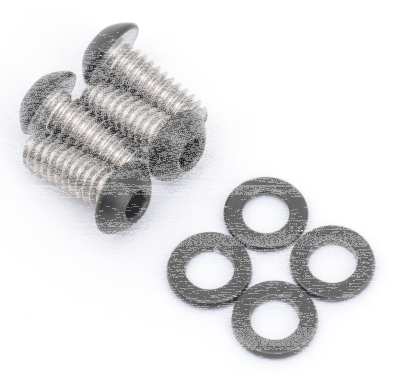 FR Fender Bolts Matt Blk FXLRS18-Up (ES)