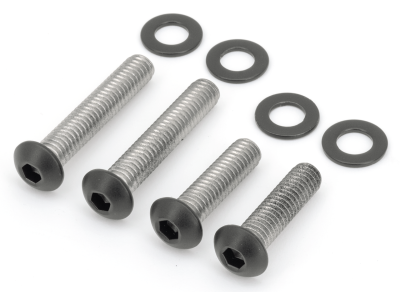 Fender Struts Bolts Matt Blk XL04-22 (ES)