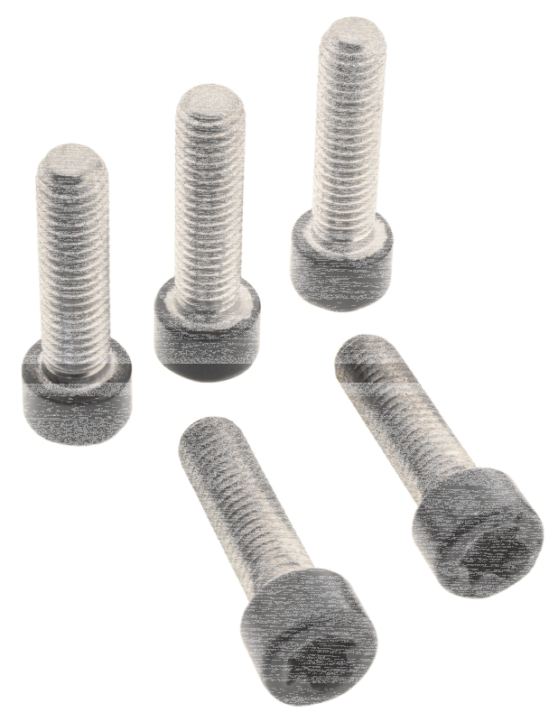 Triple Tree Screws Matt Blk RH21-Up (ES)