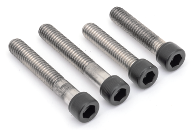 Bar Top Clamp Bolts Matt Blk K4 (ES)