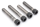 Bar Top Clamp Bolts Matt Blk K4 (ES)