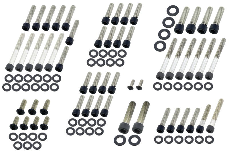 Eng. Bolt Kit Matt Blk ST89-98 FXD91-98 (ES)