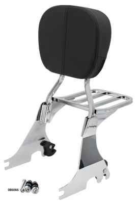 Det. Sissybar + Pad/Rack Chr XL04-22 (ES)