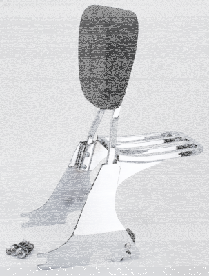 Det. Sissybar + Pad/Rack Chr XL04-22 (ES)