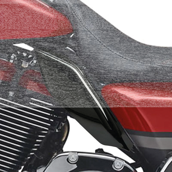 Mid Frame Air Deflector Blk FLH/T09-Up (ES)
