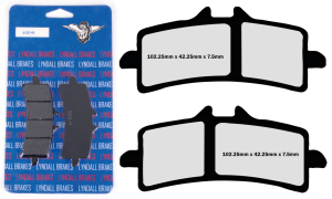 FR+RR Pads Xtreme Rad. Brembo 4 Piston (ES)