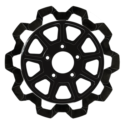 FR Bow-Tie 11.5"x5mm BL/BL 9-Spoke (ES)