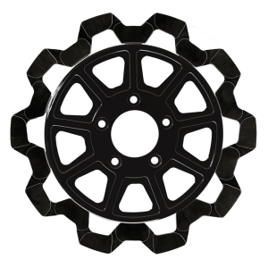 FR Bow-Tie 11.5"x5mm BL/BL 9-Spoke (ES)
