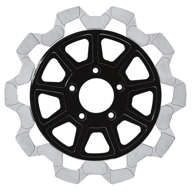 RR Bow-Tie 11.5"x5mm BL/MF 9-Spoke (ES)