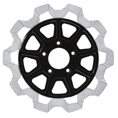 RR Bow-Tie 11.5"x5mm BL/MF 9-Spoke (ES)