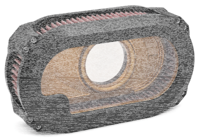 Next Level See-Thru A/C BL/GO TC08-17 (ES)