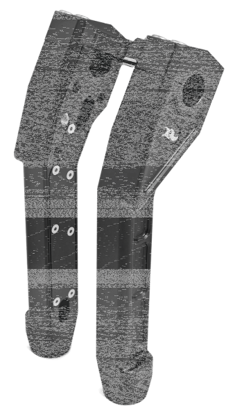 Next Level 10" Pullback Risers 1" (ES)