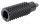 Next Level Knurled Shifter Peg Black (ES)