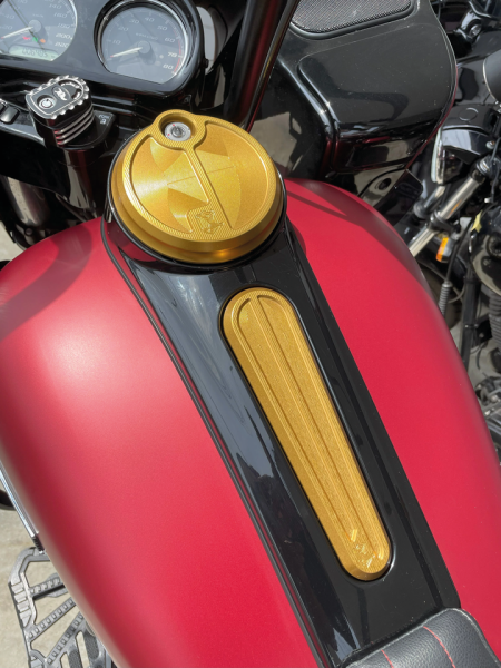 Next Level Fuel Door Gold FLH/T08-Up (ES)