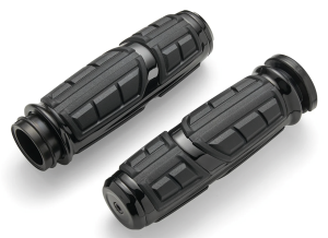 Chicane Grips Black TBW (ES)