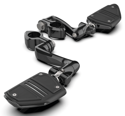 Twin Rail HW Pegs Ext. Blk Male Mounts (ES)