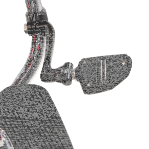 Twin Rail HW Pegs Ext. Blk Male Mounts (ES)