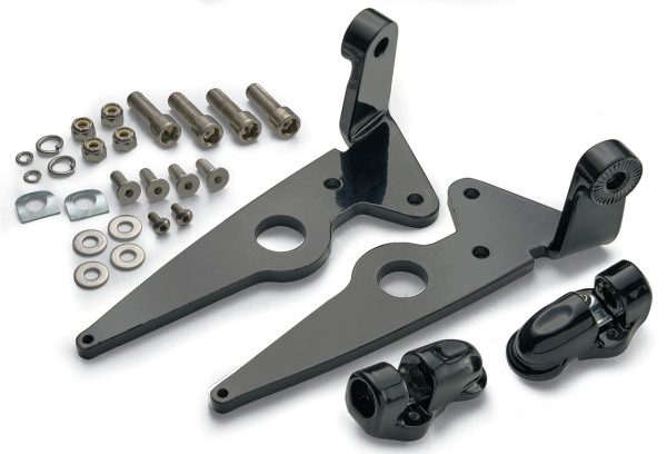 Highway Peg Mounts Black Indian14-Up (ES)