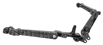 Flrbrd Peg Mnts long blk Arm FLH/T23-up (ES)