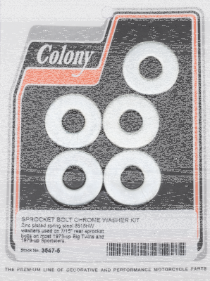 Sprocket Bolt Washer Kit BT73-up XL79-up (ES)