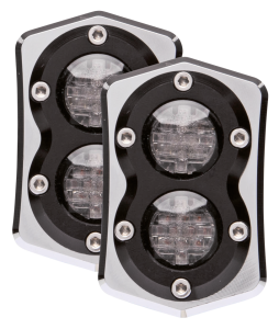 Vitys Taillight/licenseplte kit chr/blk (ES)