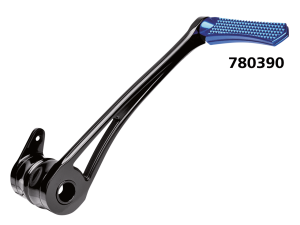 DMND BRAKE ARM BLK+BLUE PEG FLH/T14-UP