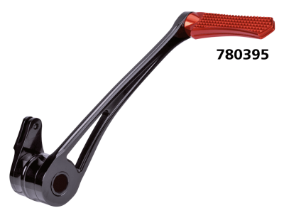 DIAMOND BRAKE ARM BLK+RED PEG FLH/T14-UP