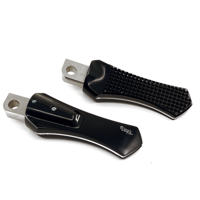 DIAMOND FOOTPEGS BLK CONTR CUT