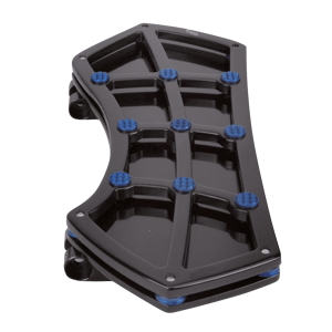 DIAMOND FR FLRBRD BLK W/ GEMS BLUE