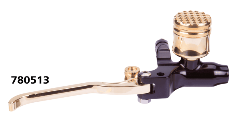BRAKE M/C BLK TANK BRASS LEVER BRASS 9/1 (ES)