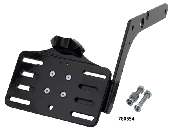 Blck side mount licenseplatekit XL04-UP (ES)