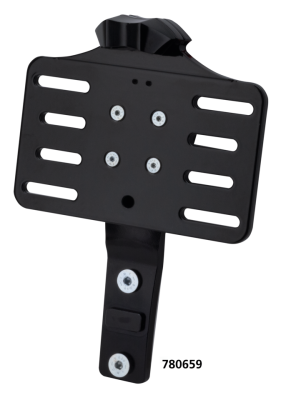 Blk center licensplate kit FLSL18-UP (ES)