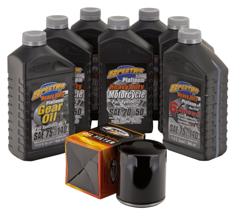 Milwaukee 8 VSyn Super oil serv kit Blak (ES)