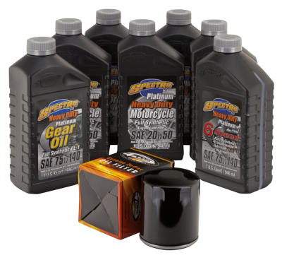 Milwaukee 8 VSyn Super oil serv kit Blak (ES)