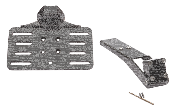 Blk Central licenseplate kit FXLRS18-UP (ES)