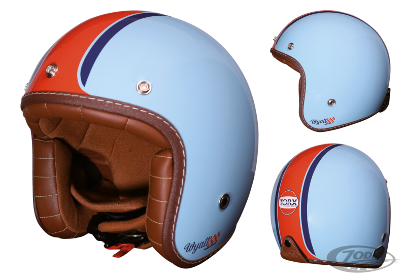 Torx Wyatt Earp helmet Gulf blue XS (ES)
