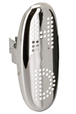 H-D Boot guard, heatshield chrome (ES)