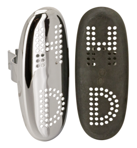 H-D Boot guard, heatshield chrome (ES)
