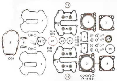 25Pck O-Ring Transmission Oil Return M- (ES)