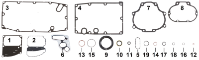 Each Seal Engine to Transmission M-8 (ES)