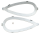Pair tank name plate brackets (ES)